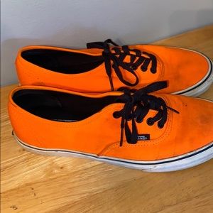 Orange Vans